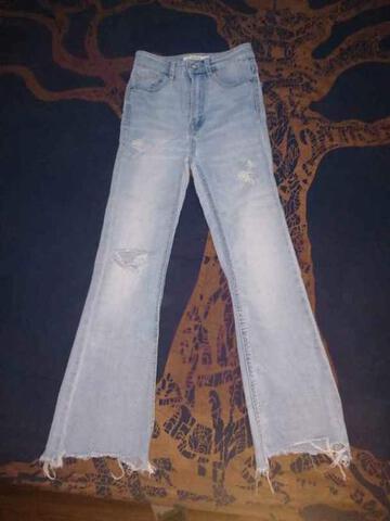 Milanuncios vaqueros campana mujer Stradivarius T32