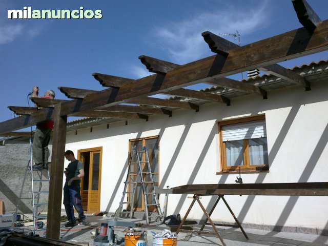 MIL ANUNCIOS.COM - Pergola Porche Cenador Cubiera de Madera