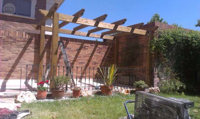 MIL ANUNCIOS.COM - Pergola Porche Cenador Cubiera de Madera