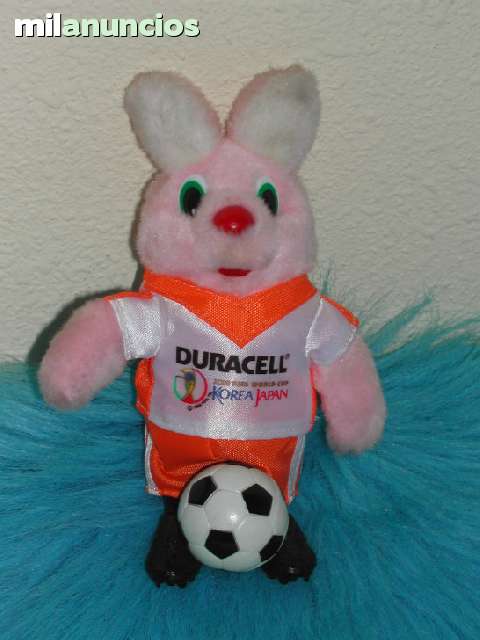 conejo duracell peluche