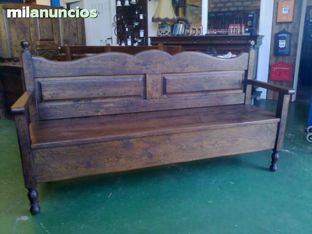 MIL ANUNCIOS.COM - Bancos rusticos de roble