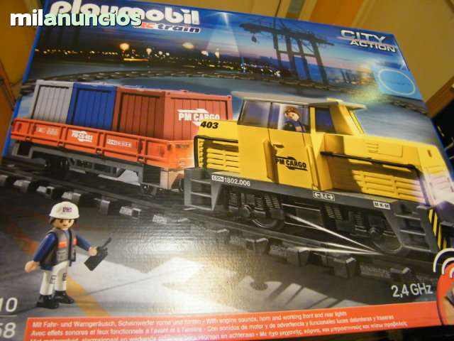 tren playmobil 5258