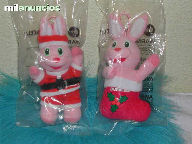 conejo duracell peluche