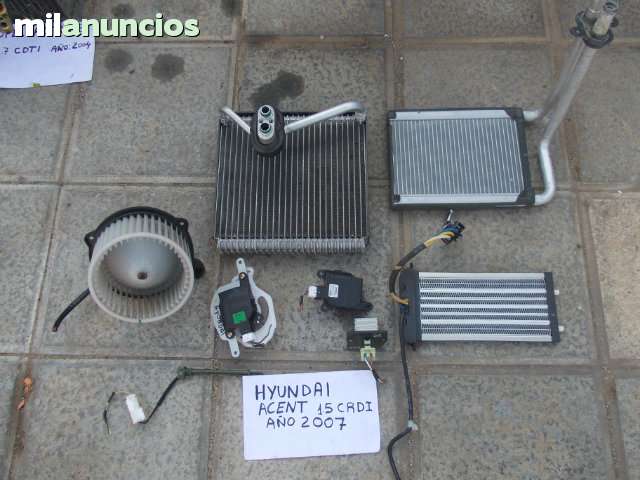 Sistema de calefaccion hyundai accent