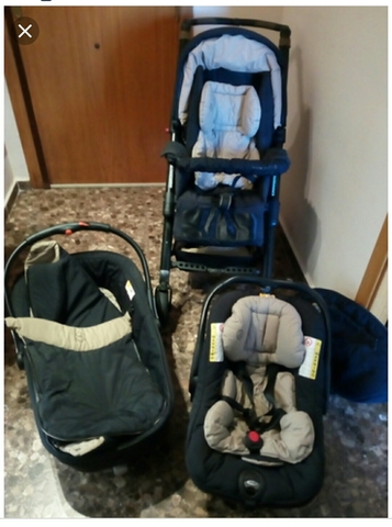 COCHECITO DE BEBÉ TRÍO MARCA JANÉ MODELO CARRERA ANIVERSARIO CON TODOS LOS ACCESORIOS COCHECITO DE BEBÉ TRÍO MARCA JANÉ MODELO CARRERA ANIVERSARIO CON TODOS LOS ACCESORIOS
