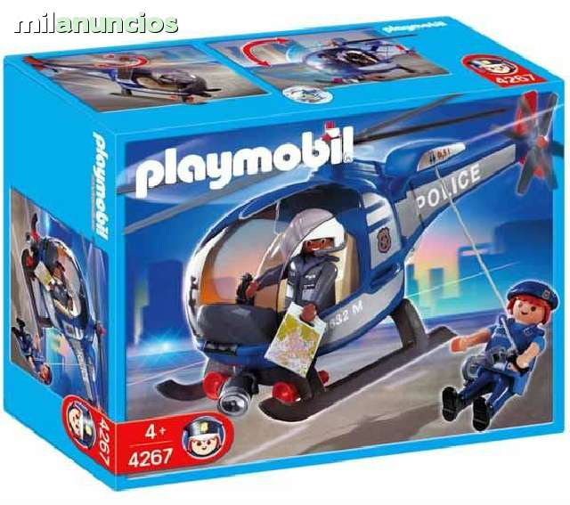 moto policia playmobil