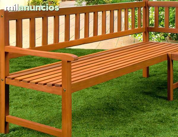 MIL ANUNCIOS.COM - Banco jardin asiento madera
