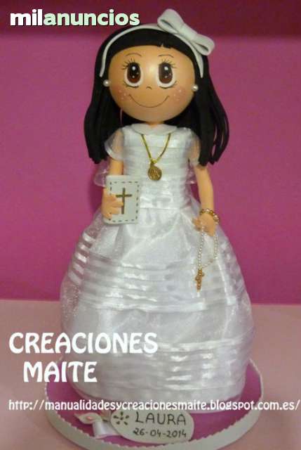 fofuchas personalizadas comunion