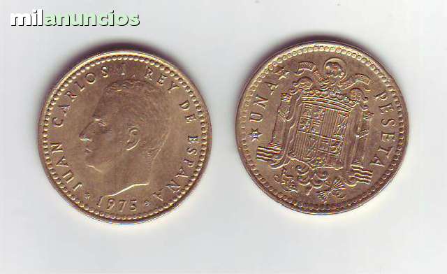 Mil Anuncios Com Monedas 1 Y 5 Pesetas J C I Ano 1975