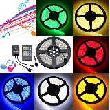 KIT TIRA RGB 3528-SENSOR DE MúSICA