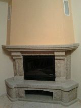 MILANUNCIOS | Chimenea piedra Obras de arte y decoración de segunda