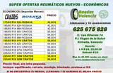 NEUMATICOS NUEVOS 42 EUR PRECIO FINAL