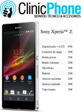 REPARAR XPERIA Z
