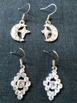 PENDIENTES COLOR PLATA