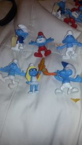 juguetes de pitufos