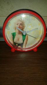 RELOJ DESPERTADOR MARILYN MONROE