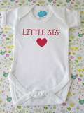 BODIES PERSONALIZADOS LITTLE SIS/BRO