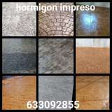 Moldes hormigon impreso usados