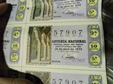 VENDO ANTIGUA LOTERíA NACIONAL