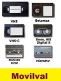 VHS BETAMAX A DVD MOVILVAL VALENCIA