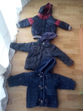 3 ABRIGOS NOñO TALLA 12-18 MESES