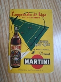 CALENDARIO DE LIGA 1957-1958. \NMARTINI.