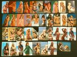 LOTE 39 CALENDARIOS BOLSILLO (1973-77)