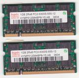 2 MEMORIAS DE 1 GB CADA UNA PORTATIL