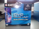 5 DVD+R DOBLE CAPA 8.5GB 240 MIN / 8X