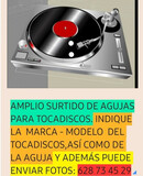 AGUJAS DE TOCADISCOS TODOS LOS MODELOS