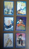 LOTE 71 CARDS DRAGON BALL SERIE AZUL