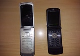 MÓVIL, TELÉFONO, MOTOROLA V3 BLANCO
