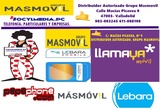 MÁSMÓVIL, LLAMAYA, O2 (TELEFÓNICA)