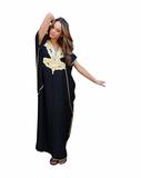 VESTIDO CHILABA TUNICA DE MUJER MARROQUI
