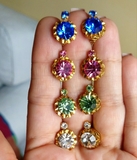 PENDIENTES COLORES VINTAGE