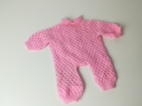 MONO BEBé HECHO A MANO NIñA