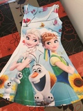 VESTIDO FROZEN FEVER 12AÑOS