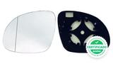 Mano Izquierda Lado Pasajero Vidrio Espejo Para Volkswagen Sharan 2000-2004 0001LS