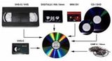 VHS, BETA, VIDEO 2000, MINIDV. A USB HD