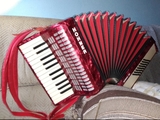 ACORDEóN HOHNER MONDIAL DE 48 BAJOS