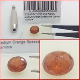 GRANATE ESPESARTITA DE NAMIDIA OVAL