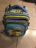 MOCHILA TROLLEY INFANTIL COLEGIO MINIONS