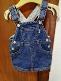 VESTIDO VAQUERO NIÑA 12 MESES