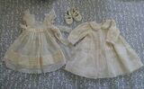 VESTIDO DE BAUTIZO Y ZAPATOS