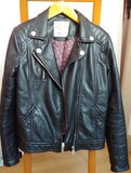 CHAQUETA DE CUERO NEGRA NIÑA