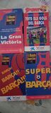 LOTE 4 VHS BARçA 92 CHAMPIONS
