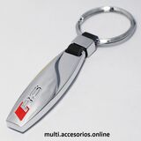 LLAVERO LOGO AUDI RS ACERO CROMADO......