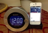 RADIO RELOJ DESPERTADOR SONY