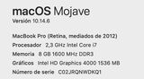 MACBOOK PRO RETINA 15\\\\\\\\