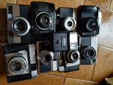 8 CáMARAS FOTOGRAFíA Y 1 FLASH YASHICA